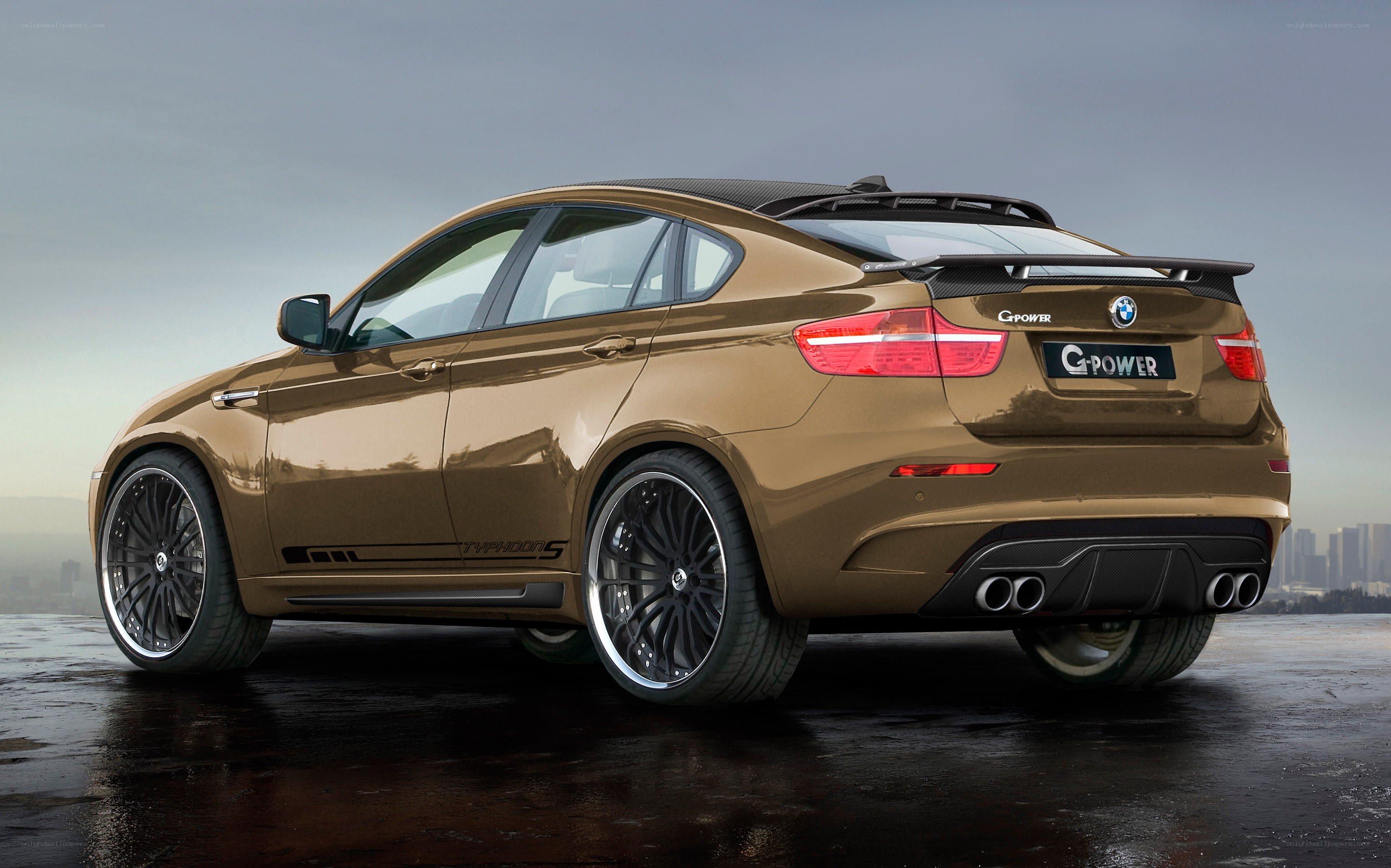 brown bmw x6 g-power