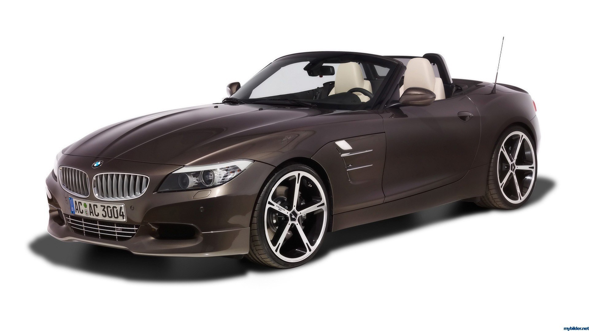 brown bmw z4 convertible