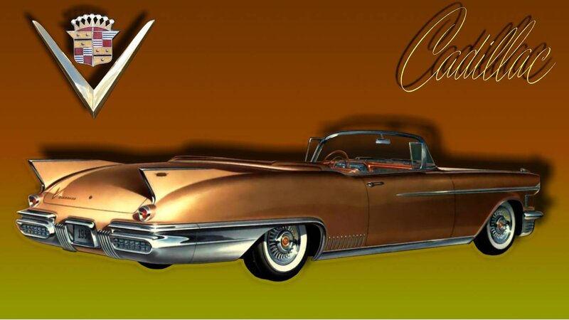 Brown Cadillac Convertible
