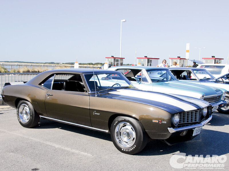 Brown Camaro Z28