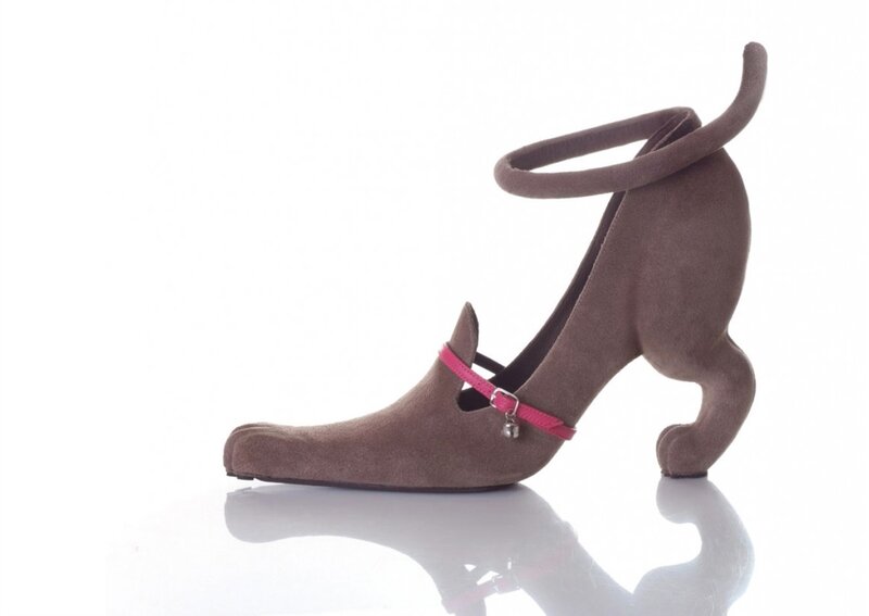 Brown Cat-shaped Shoe
