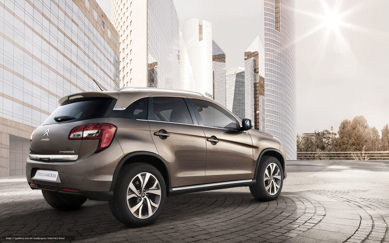 Brown Citroen C4 Aircross