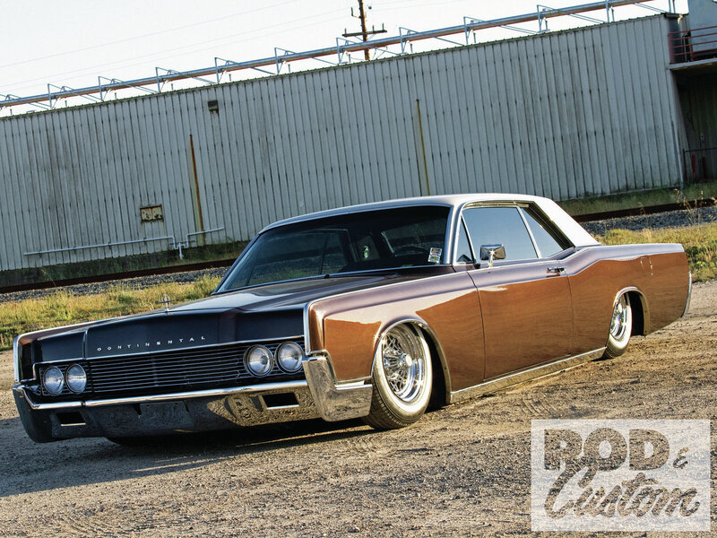 Brown Classic Car — Dramatic