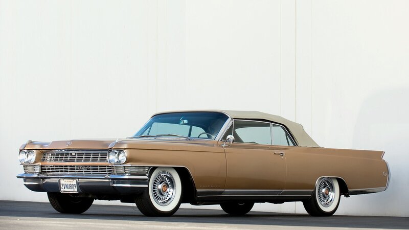Brown classic convertible car