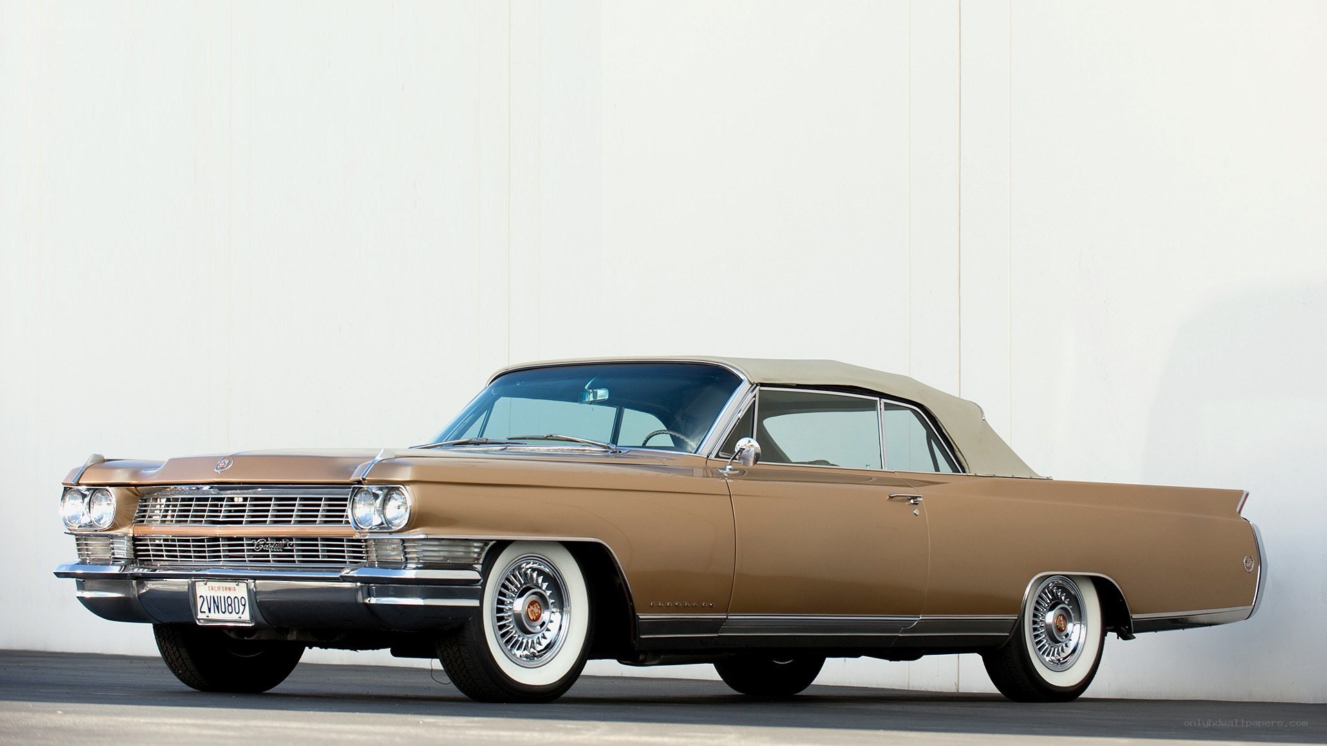 Brown classic convertible car