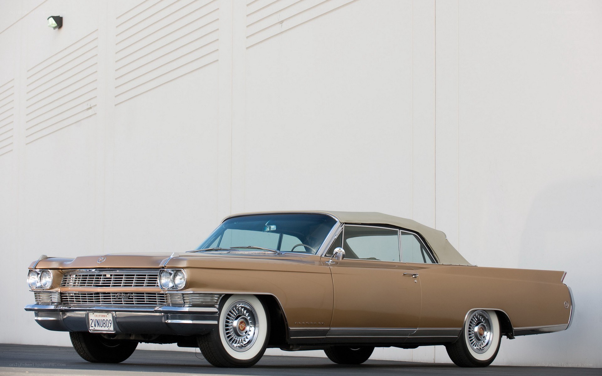 Brown classic convertible car