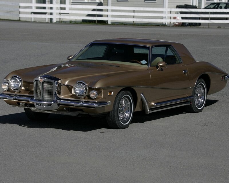 Brown classic coupe car