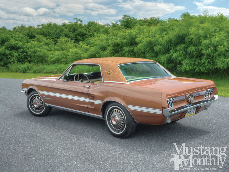 Brown Classic Mustang