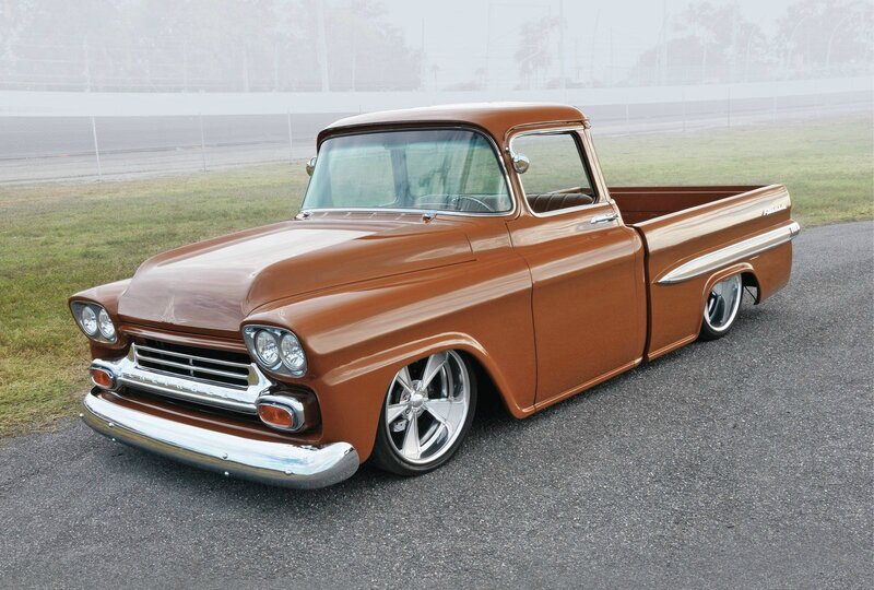 Brown Classic Pickup Truck — Calm