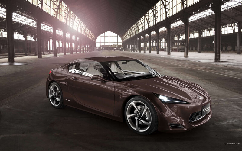 Brown Concept Car — Dramatic