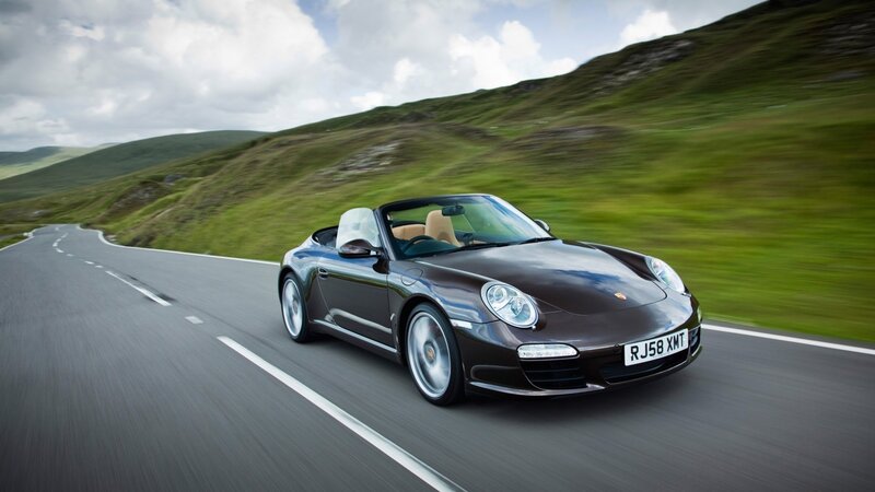 Brown Convertible Car — Dynamic