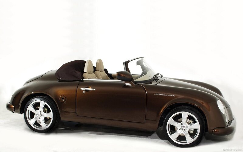 Brown Convertible Car — Neutral, Photograph, Beige Seats