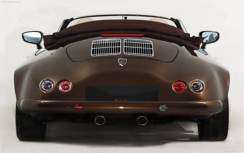 Brown Convertible Car — Neutral, Photograph, Taillights