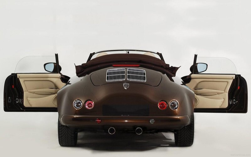 Brown Convertible Car — Neutral, Photograph