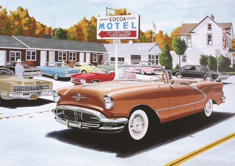 Brown Convertible Car — Nostalgic