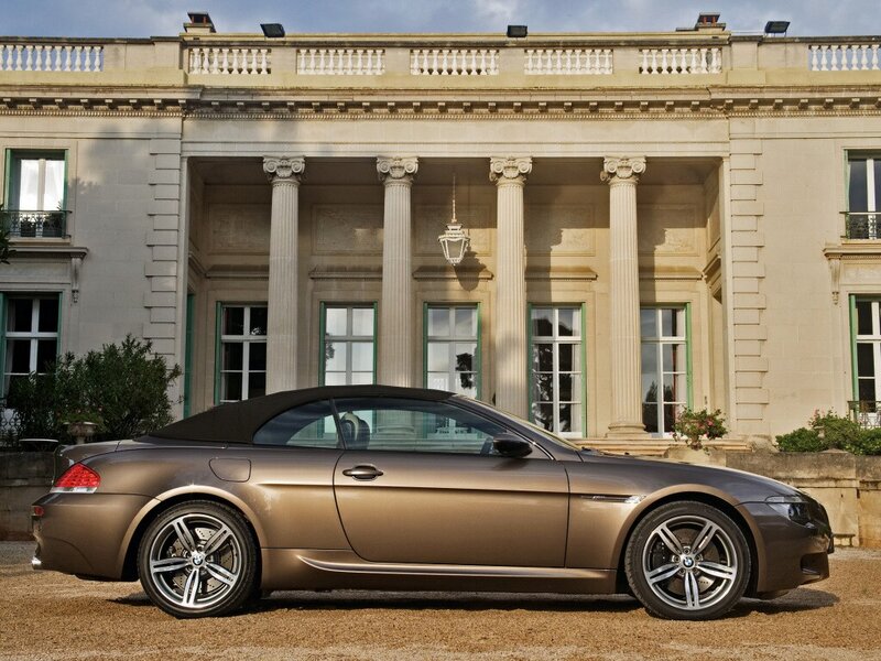 Brown Convertible Car — Serene, Afternoon, Photograph, Building, Columns