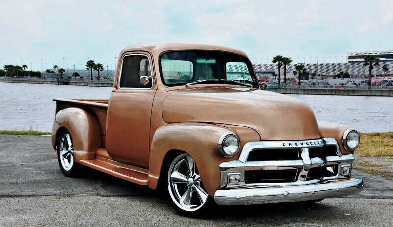 Brown Custom Pickup Truck — Calm