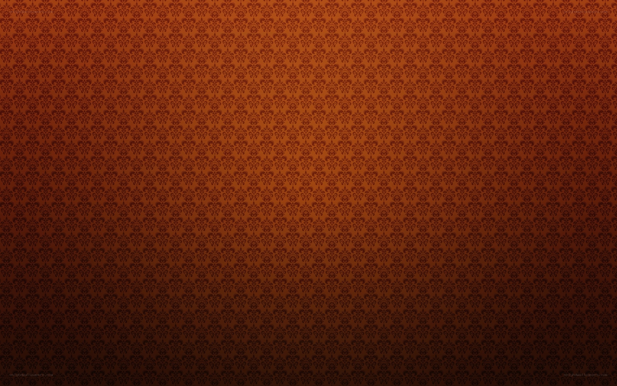 brown damask pattern background
