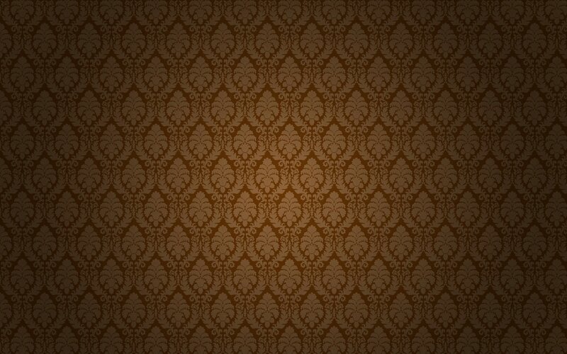 Brown Damask Pattern — Neutral, Digital Art