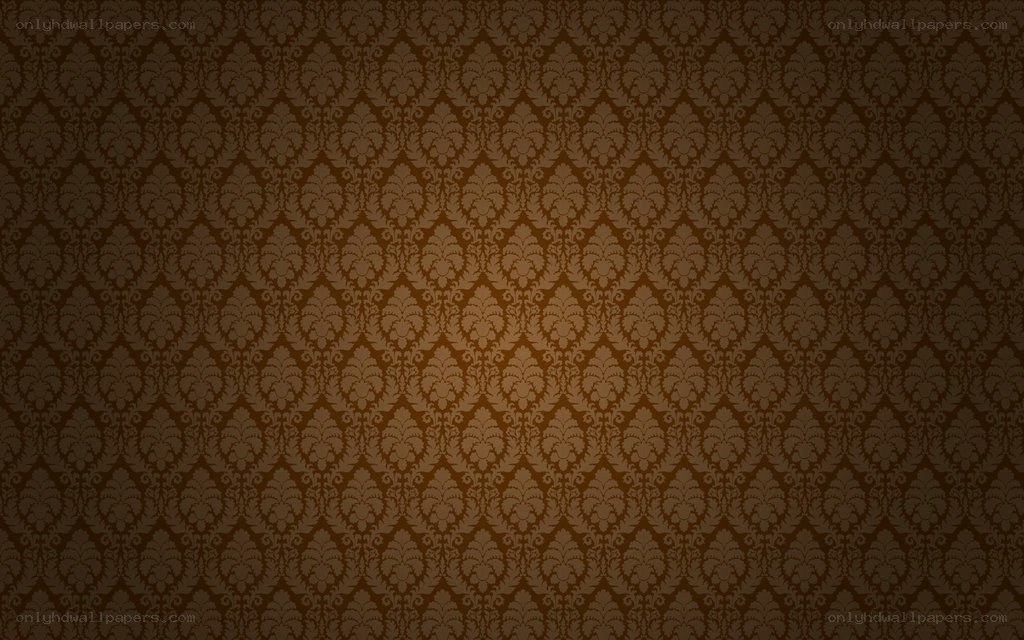 brown damask pattern