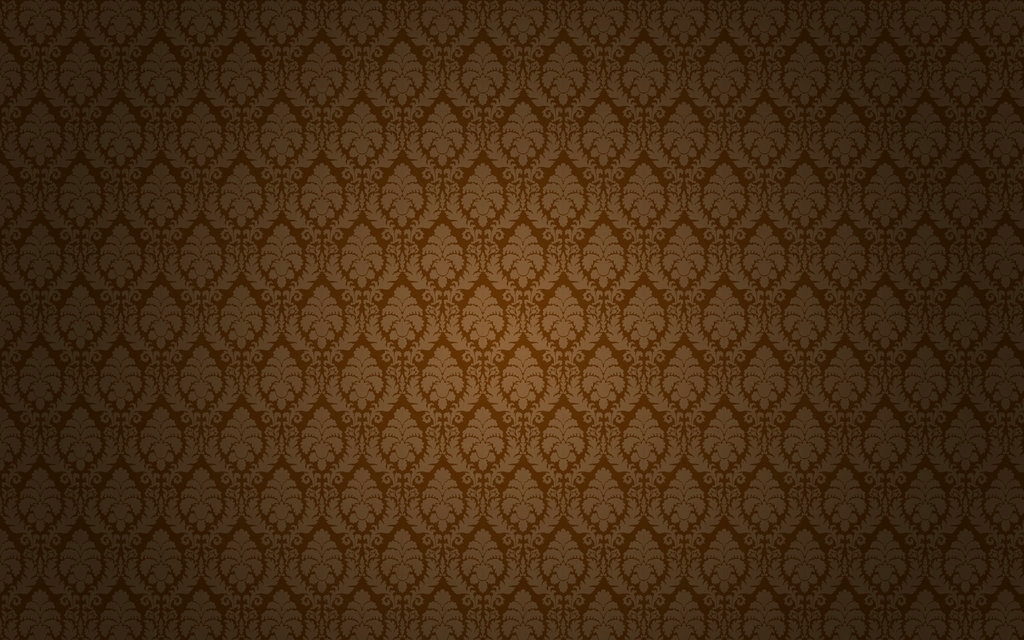 brown damask pattern