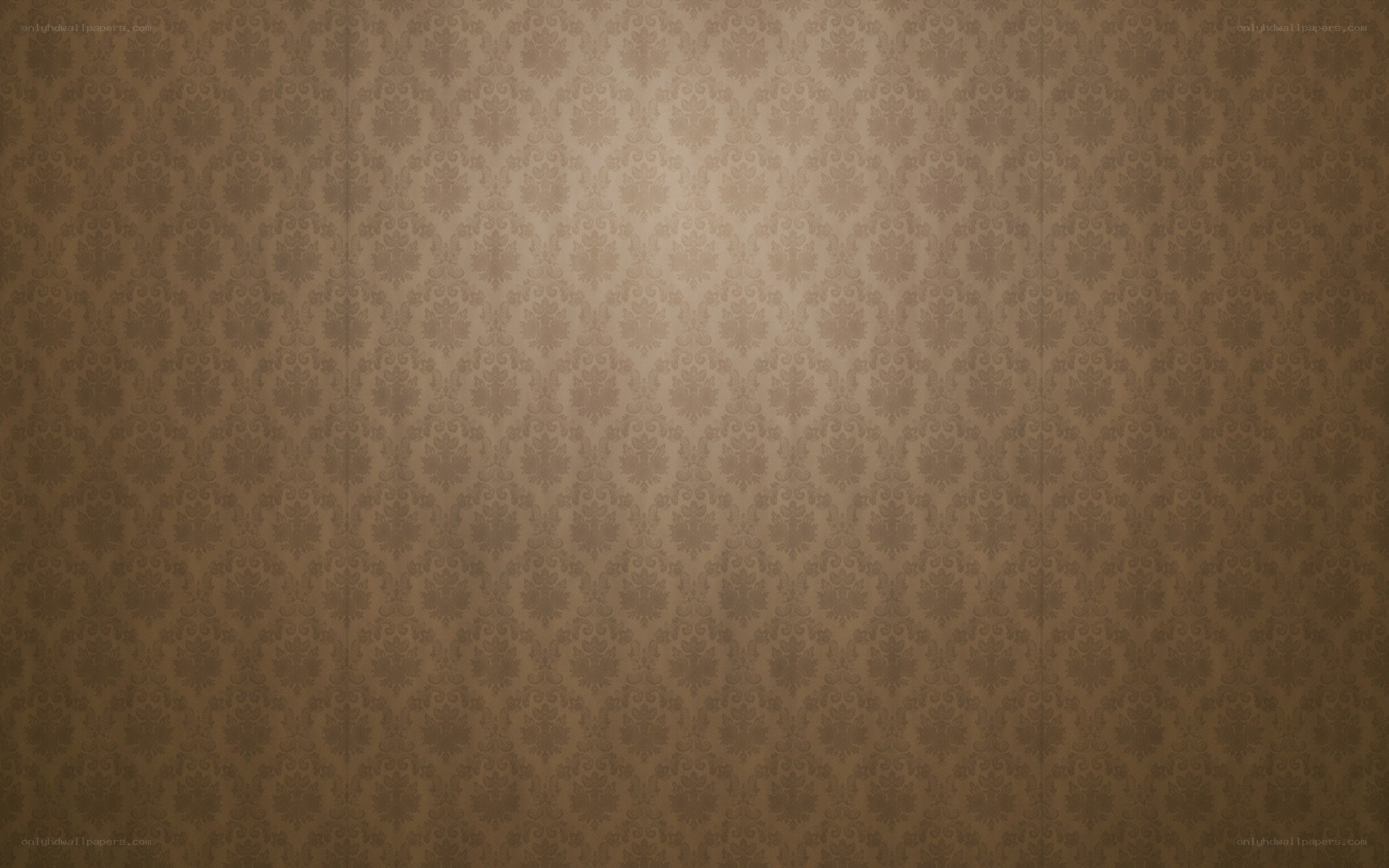brown damask wallpaper