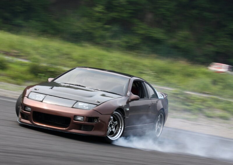 Brown Drift Car
