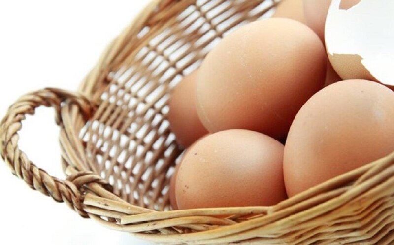 Brown Eggs in Basket