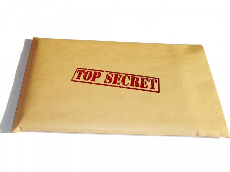 Brown Envelope with Stamp