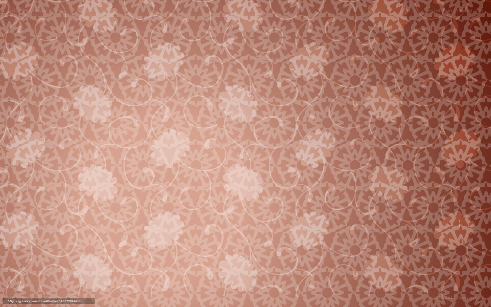 brown floral pattern background