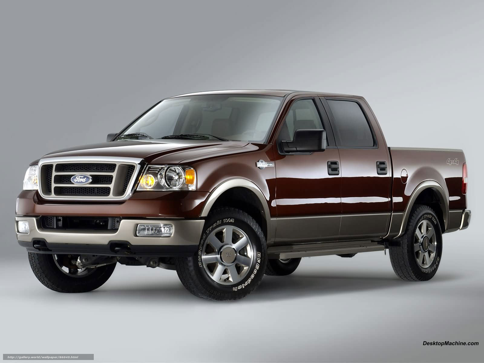 brown Ford F-150 pickup truck