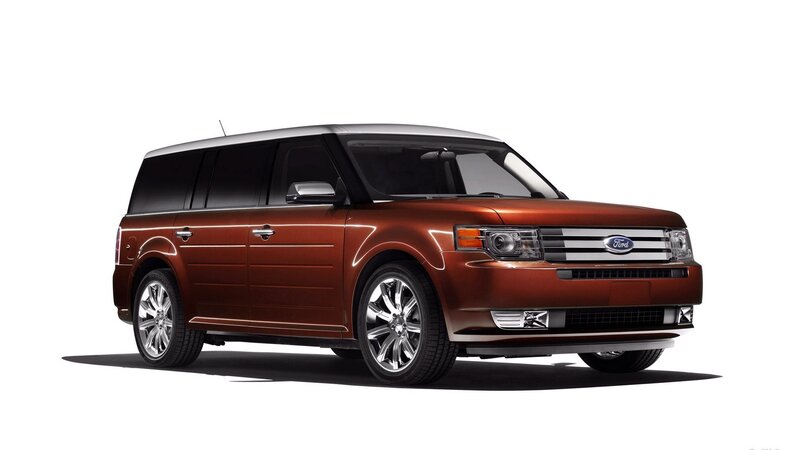 Brown Ford Flex SUV — Bronze