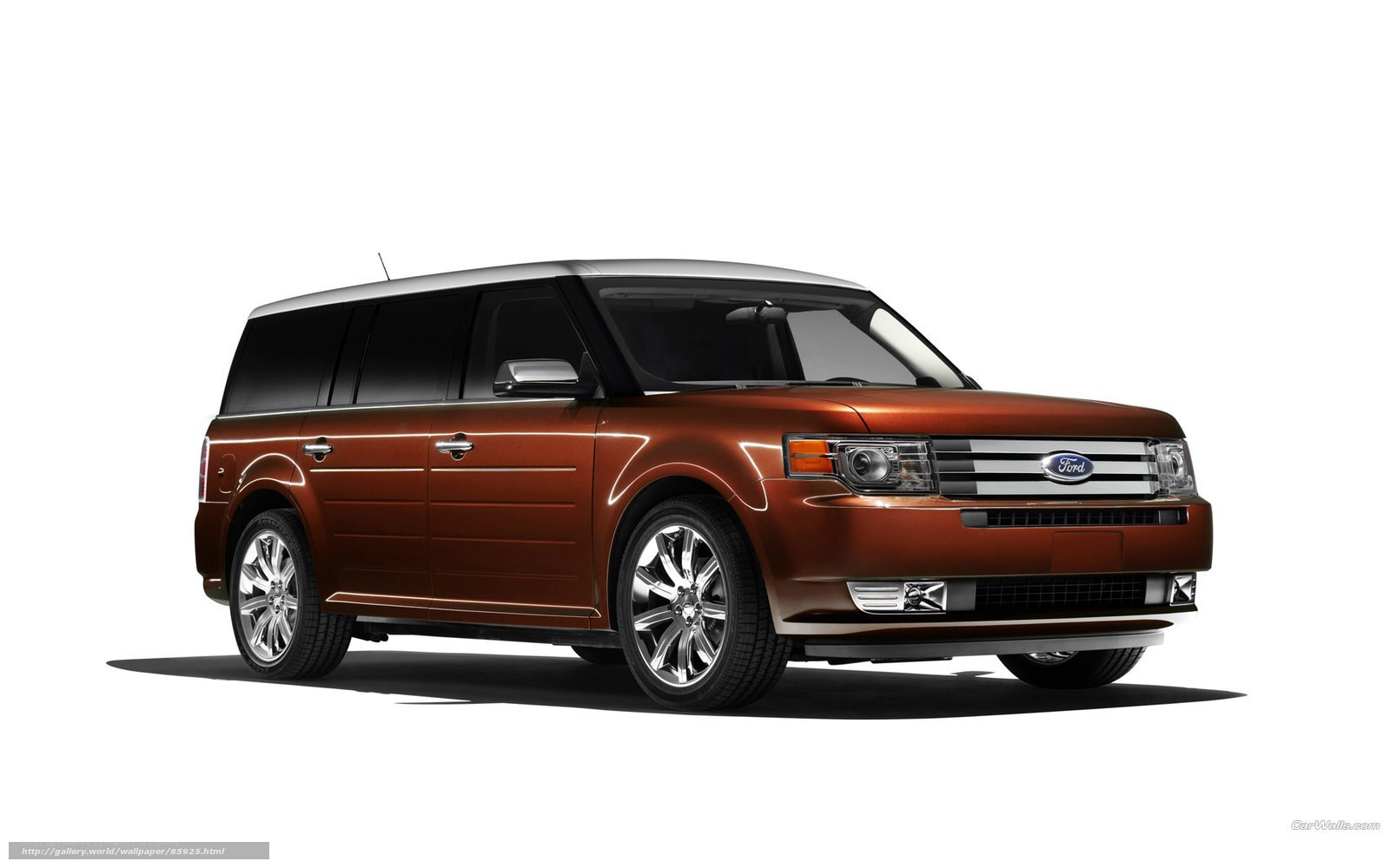 Brown Ford Flex SUV