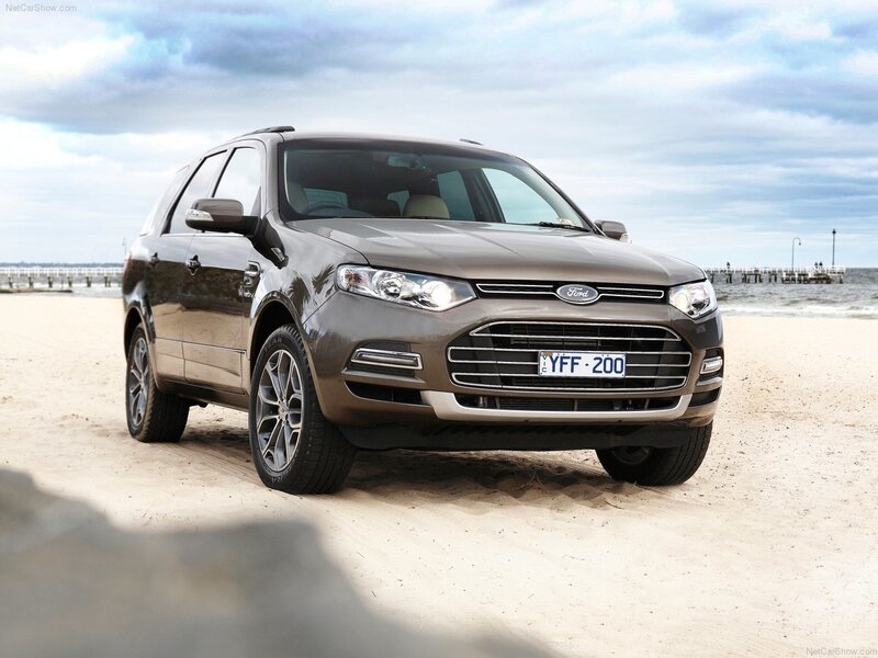 Brown Ford Suv