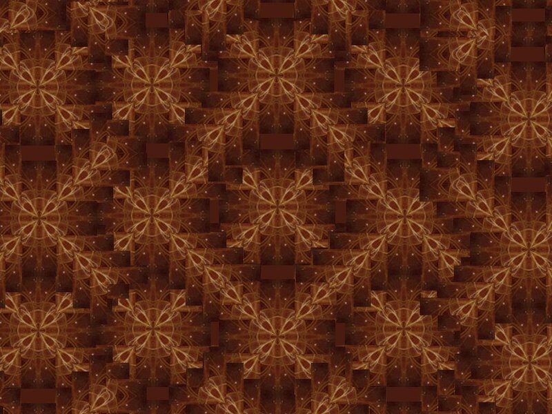 Brown Fractal Pattern
