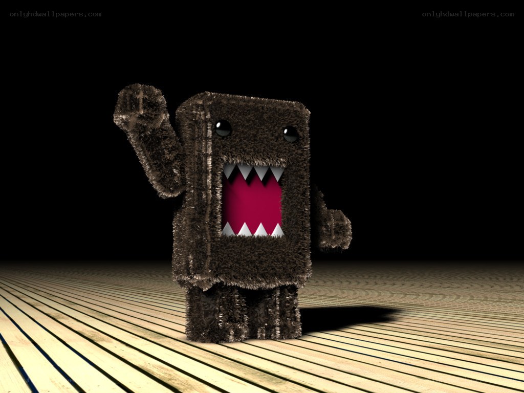 brown furry monster character