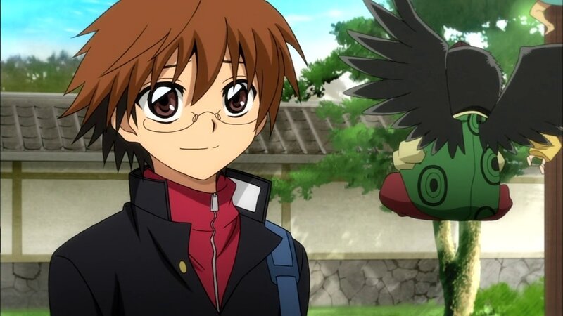 Brown-haired Boy with Glasses