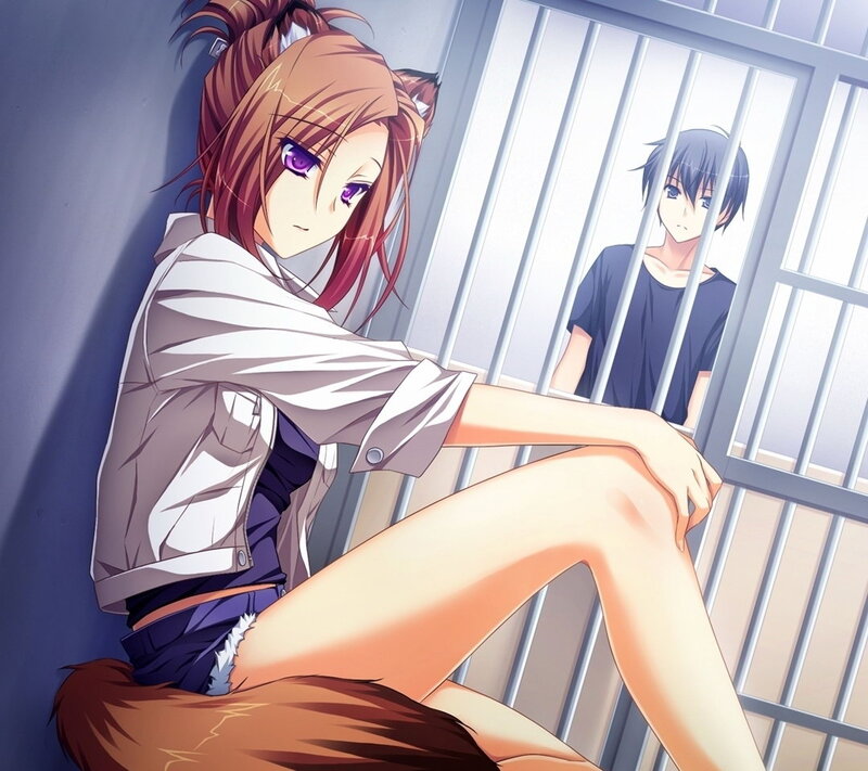Brown-haired Girl in Jail
