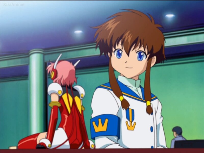 Brown-haired Girl in Uniform