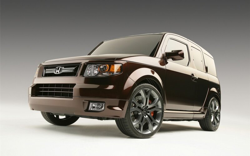 Brown Honda Element Concept