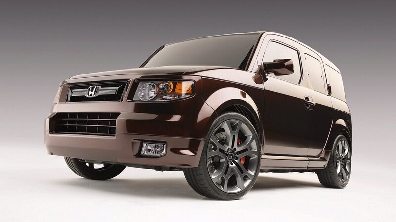 Brown Honda Element Concept