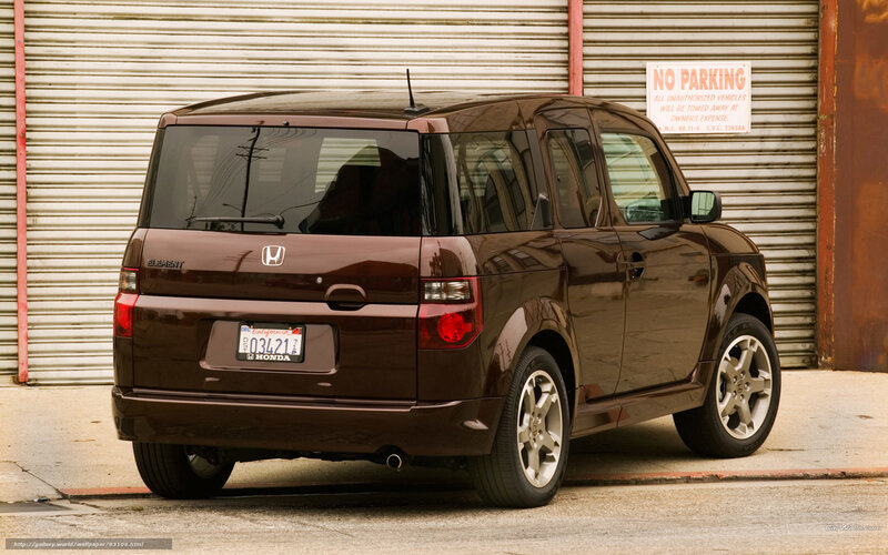 Brown Honda Element — Neutral
