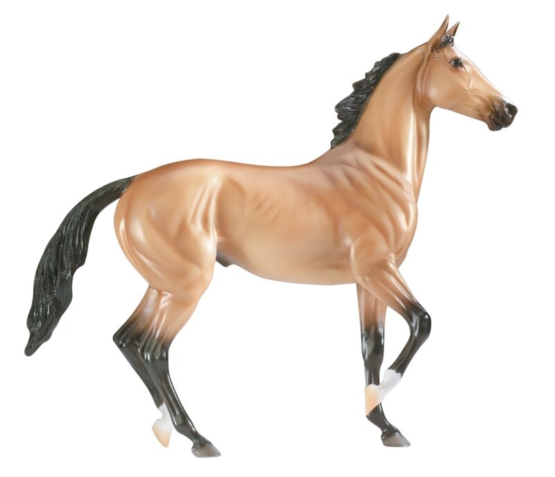 Brown Horse Figurine — Tan