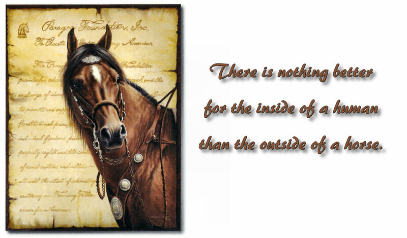Brown Horse Portrait — Calm