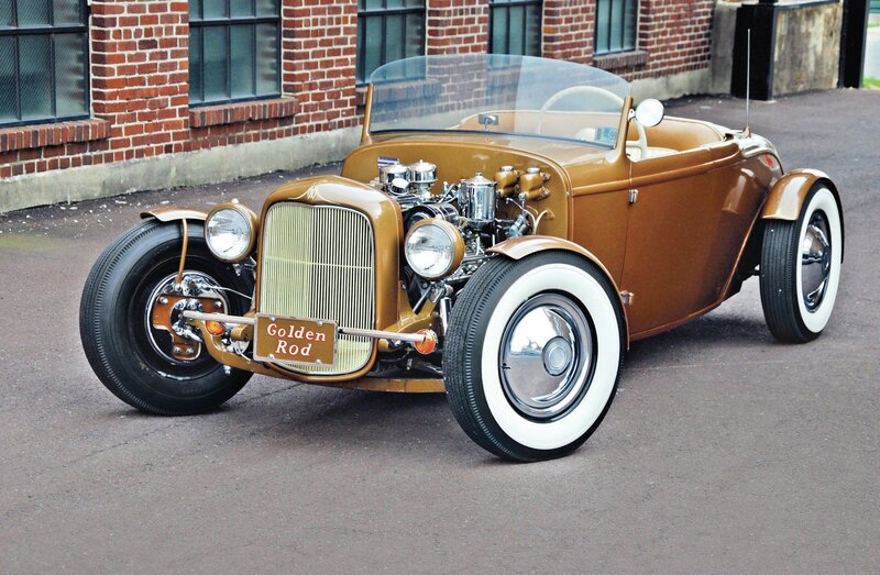 Brown Hot Rod Car — Classic