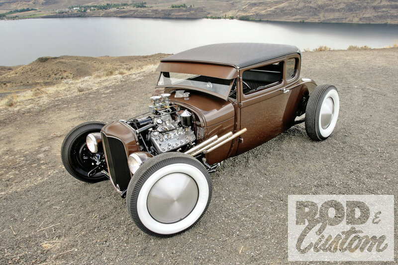 Brown Hot Rod Car — Serene