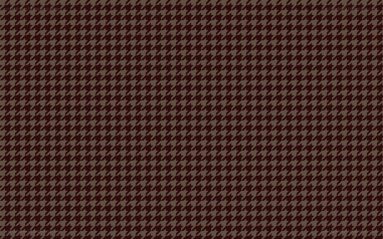 brown houndstooth pattern