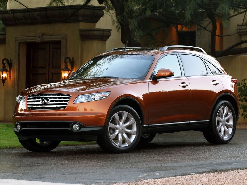Brown Infiniti Fx Suv — Calm