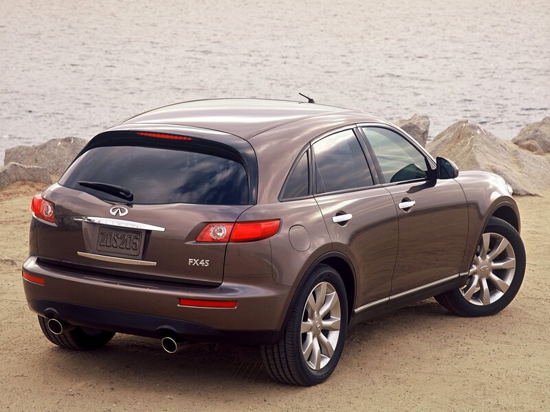 Brown Infiniti Fx45 — Serene