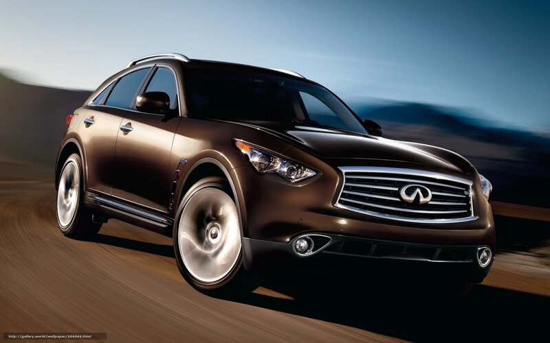 Brown Infiniti Suv — Dynamic